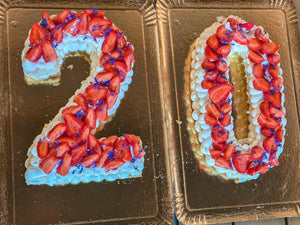 Number & Letter Cake