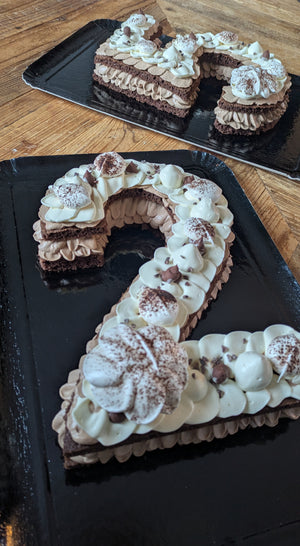 Number & Letter Cake